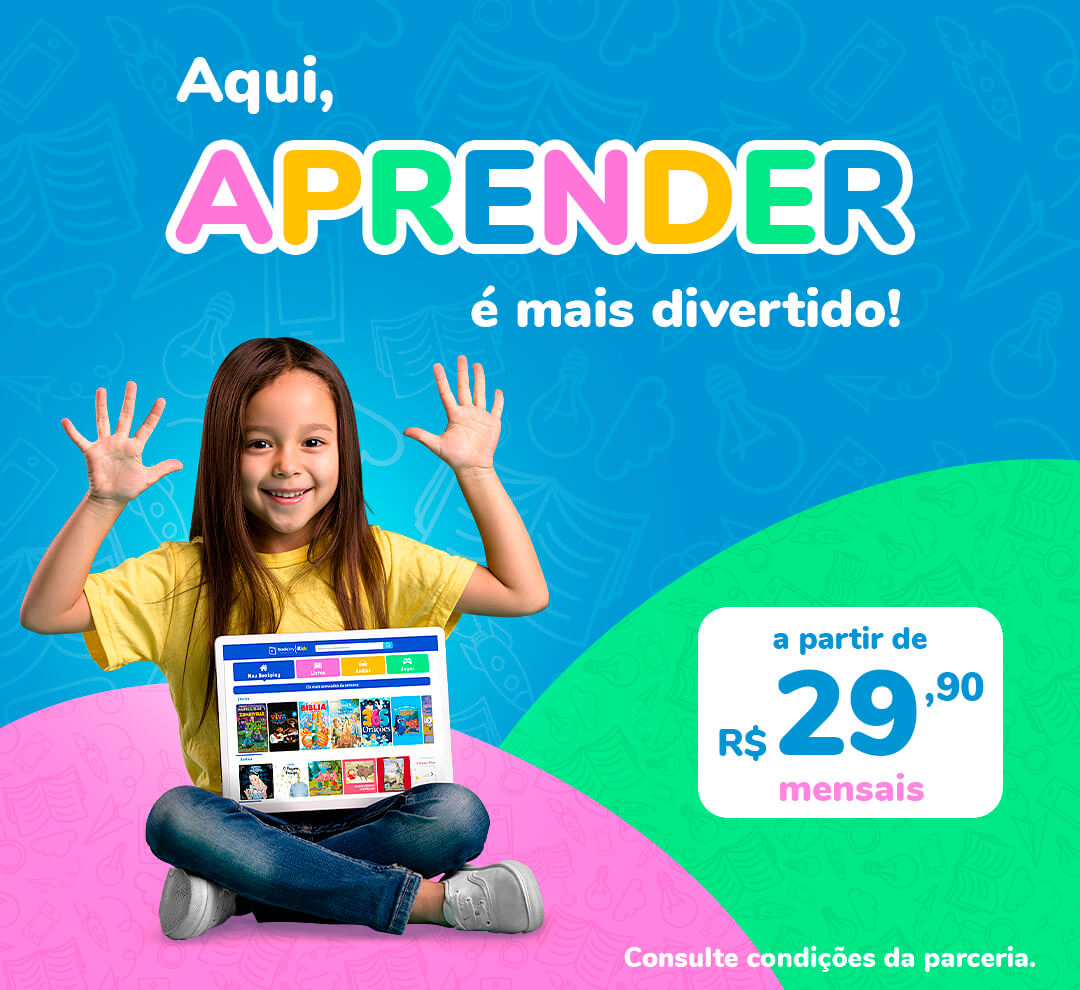 aqui, aprender é mais divertido!